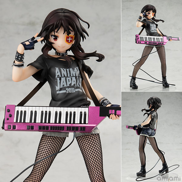 KDcolle The movie "KONO SUBARASHII SEKAI NI SYUKUFUKU WO! LEGEND OF CRIMSON" Megumin Rock Ver. 1/7 Complete Figure