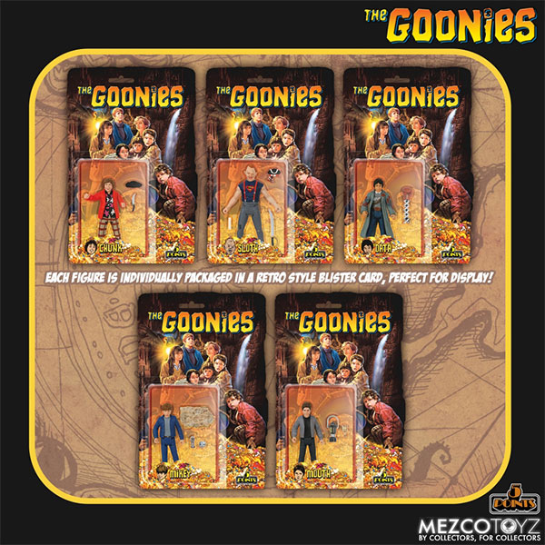 AmiAmi [Character & Hobby Shop] | 5 Point / The Goonies: 3.75 Inch Action  Figure 5Type Set(Provisional Pre-order)