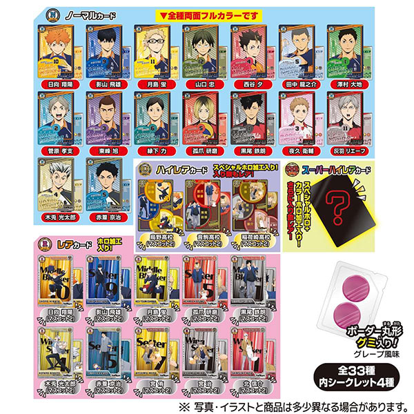 AmiAmi [Character & Hobby Shop] | Haikyuu!! Charactible Card