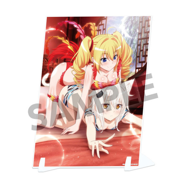 High School DxD Hero Visual Acrylic Plate: Rossweisse popular & Koneko NEW