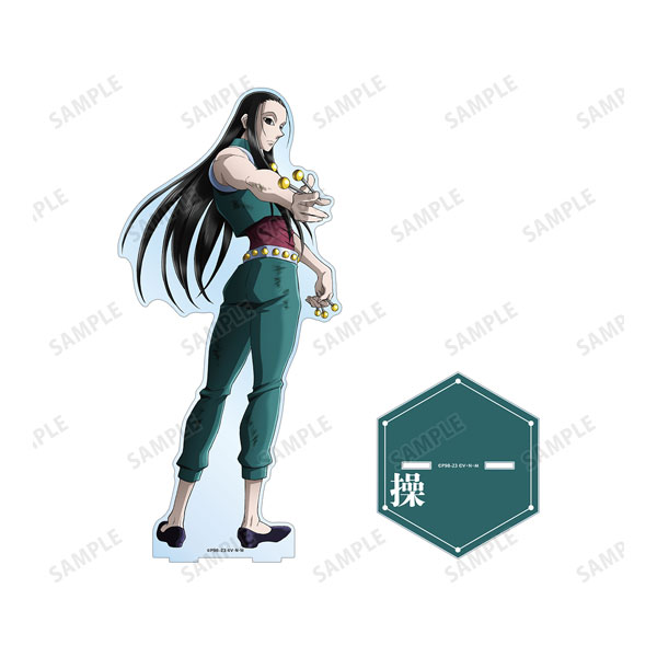 AmiAmi [Character & Hobby Shop] | Hunter x Hunter New Illustration Illumi  Fighting, Back View ver. Jumbo Acrylic Stand(Released)