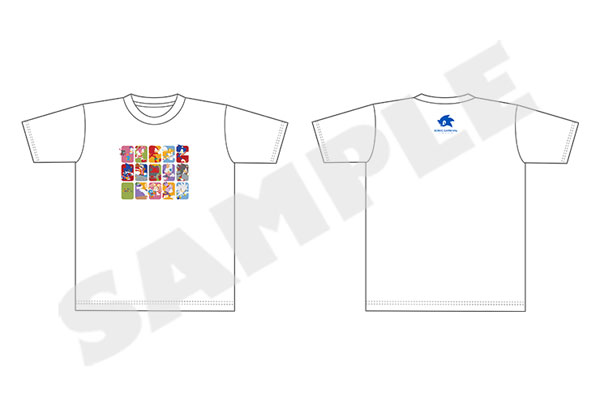 AmiAmi [Character & Hobby Shop]  Tsurikichi Sanpei Mihira's Good Fishing!  Dry T-shirt /WHITE-XL(Pre-order)
