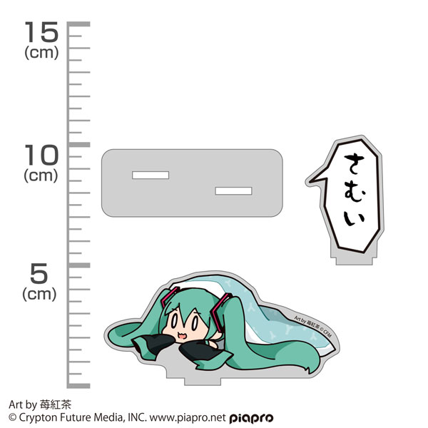 COSPA Hatsune Miku Acrylic Stand Ichigo Koucha Ver. hình ảnh 1