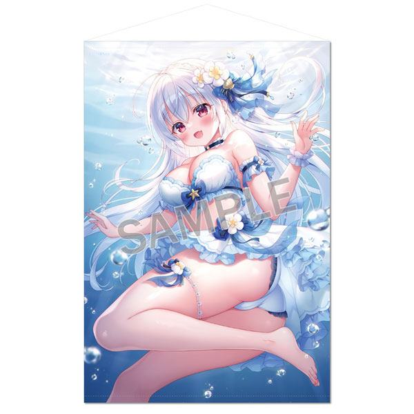 Brendream Mitsuba Choko B1 Wall Scroll Aqua Princess รูปภาพ 1