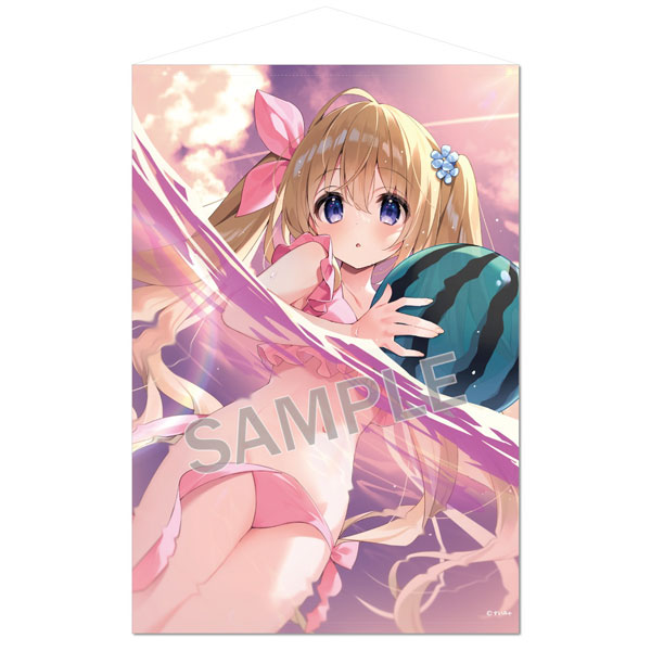 Brendream Suimya B1 Wall Scroll Aqua Shiroka-chan Extra Edition รูปภาพ 1