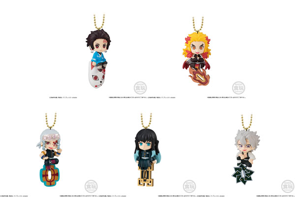 Bandai Twinkle Dolly Demon Slayer: Kimetsu no Yaiba 3 All 5Type Set รูปภาพ 1