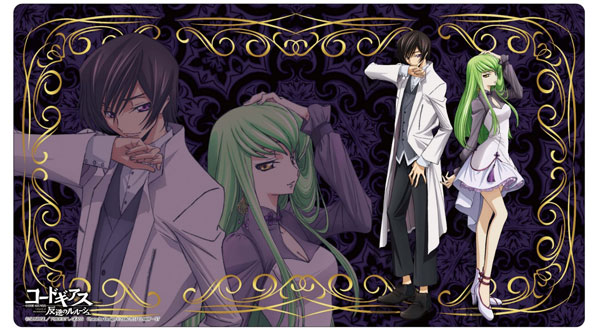 TSUKINAGI Rubber Desk Mat Collection Code Geass: Lelouch of the Rebellion Lelouch & C.C.
