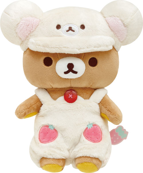 AmiAmi Character Hobby Shop MO35301 Rilakkuma Korilakkuma Full of Strawberry Day Plush Rilakkuma Released