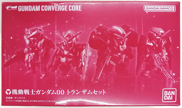 AmiAmi [Character u0026 Hobby Shop] | (Pre-owned ITEM:A-/BOX:B)FW GUNDAM  CONVERGE CORE Mobile Suit Gundam 00 Trans-Am Set (Candy Online Shop  Exclusive)(Released)