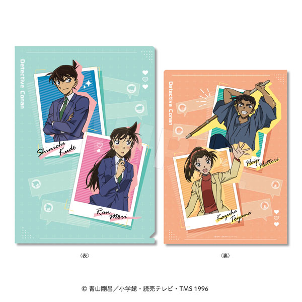 AmiAmi [Character & Hobby Shop] | Detective Conan Clear File (Please  Reply!) Shinichi & Ran, Heiji & Kazuha(Released)