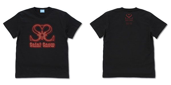 COSPA Love Live! Sunshine!! Saint Snow Neon Sign Logo T-shirt /BLACK-XL รูปภาพ 1