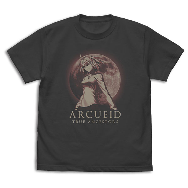 COSPA Tsukihime -A piece of blue glass moon- Arcueid Brunestud T-shirt Vermillion, Crimson Moon Ver./SUMI-XL รูปภาพ 1