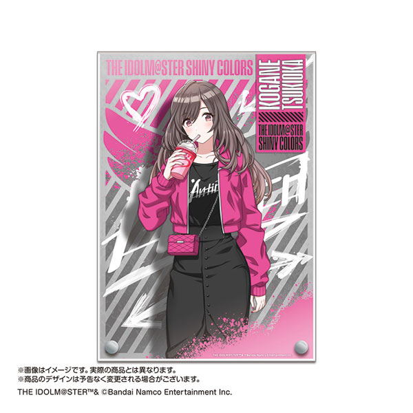 AmiAmi [Character & Hobby Shop] | THE IDOLM@STER SHINY COLORS New  Illustration A5 Acrylic Art Kogane Tsukioka Street ver.(Released)