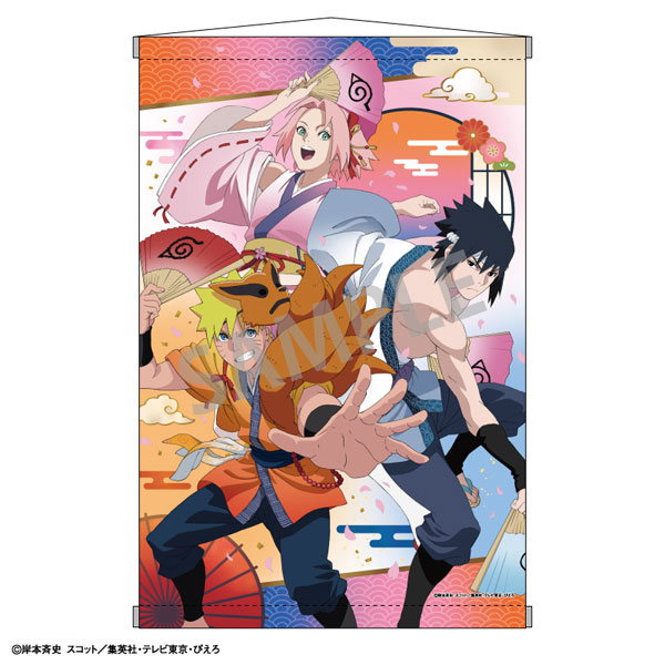 AmiAmi [Character & Hobby Shop] | NARUTO Shippuden B2 Wall Scroll 