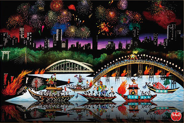 Aﾜﾝ1000-917天神祭 今昔