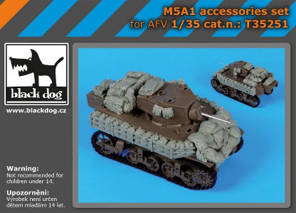 AmiAmi [Character & Hobby Shop] | 1/35 M5A1 Accessories Set (For 
