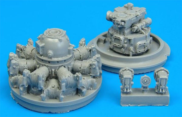 AmiAmi [Character & Hobby Shop] | 1/48 F4F-4 Engine (For T) *Also 
