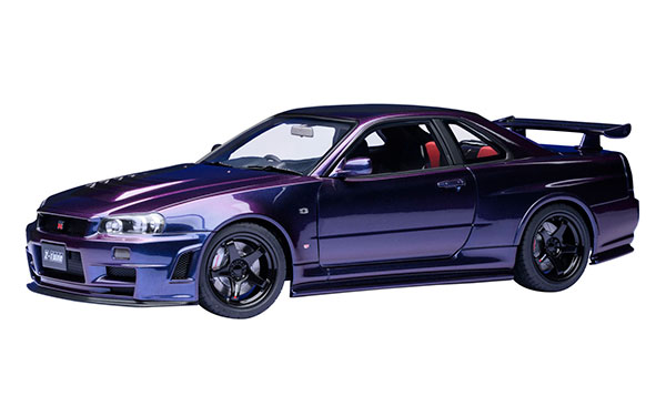 1/18 AUTOart 日産 スカイライン GT-R ミッドナイトパープルⅢ