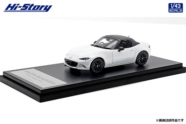 Mazda Roadster RS (2013) ホワイト 1/43 AmiAmi [Character & Hobby Shop] | 1/43 MAZDA ROADSTER S Special