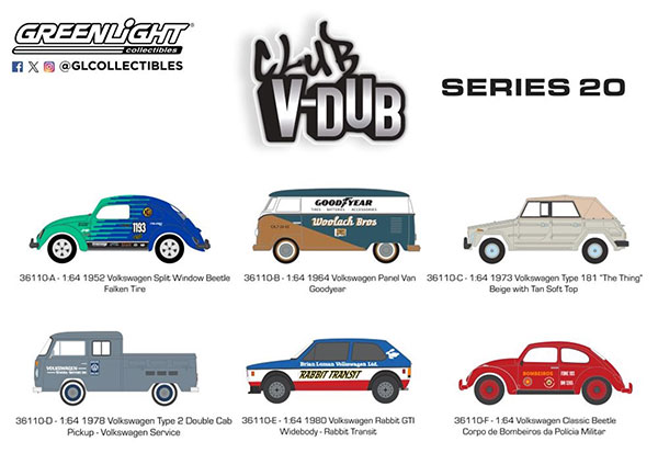 最も 割引 Hobby & [Character AmiAmi Shop] Series Vee-Dub Club 1/64 | ミニカー