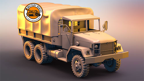 AmiAmi [Character & Hobby Shop] | 1/72 U.S. M35A2 Military Truck