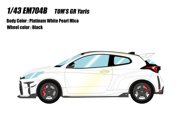 AmiAmi [Character & Hobby Shop] | 1/43 Tom's GR Yaris 2021