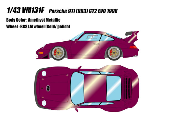 AmiAmi [Character & Hobby Shop] | 1/43 Porsche 911 (993) GT2