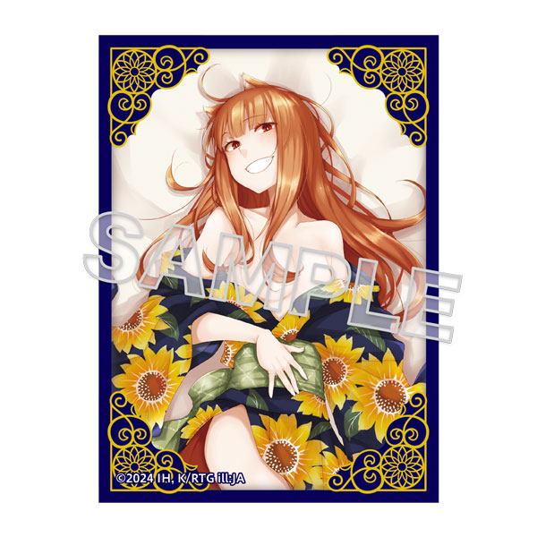 AmiAmi [Character u0026 Hobby Shop] | Kakusuri Trading Card Sleeve Vol. 31  Spice and Wolf MERCHANT MEETS THE WISE WOLF Holo Beautiful in a  Yukata(Pre-order)
