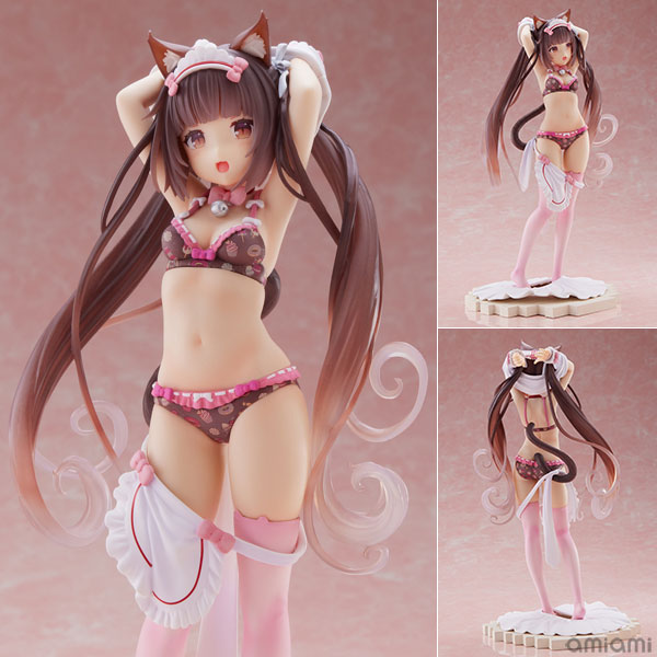 ネコぱら ショコラ 1/7スケール ～Lovely sweets time～ Amazon | PLUMPMOA ショコラ ～Lovely Sweets Time～ 1/7