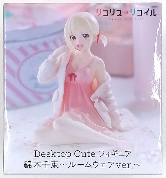 Lycoris Recoil Desktop Cute Figure Chisato Nishikigi -Loungewear ver.- (Game-prize)