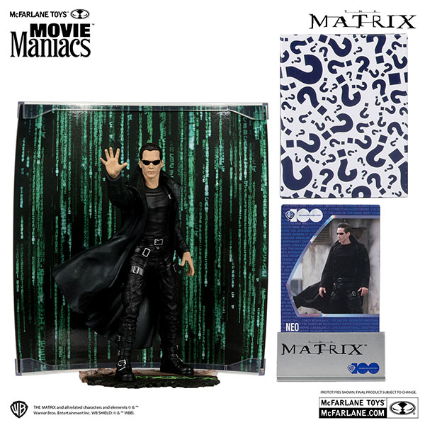 AmiAmi [Character & Hobby Shop] | Movie Maniacs Warner Bros. 100th  Anniversary Posed Statue Neo [Movie 