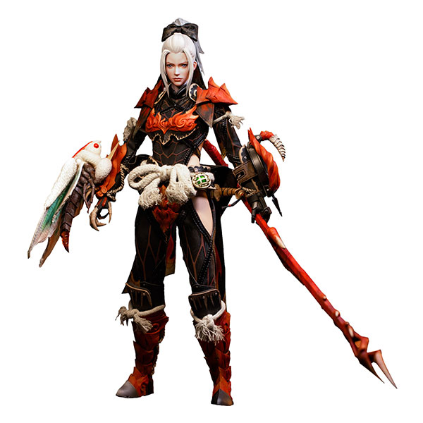 Monster Hunter 1/6 Collectible Action Figure Odogaron Alpha Set Standard Ver.