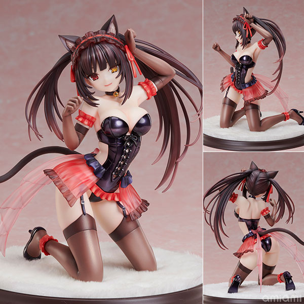 KDcolle Date A Bullet Light Novel: Kurumi Tokisaki Cat ears ver. KADOKAWA Deluxe Set 1/7 Complete Figure