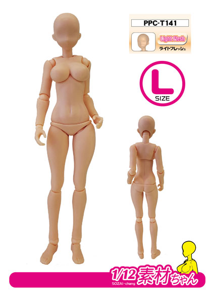 関節技EX 1/12素材ちゃんL ﾗｲﾄﾌﾚｯｼｭ