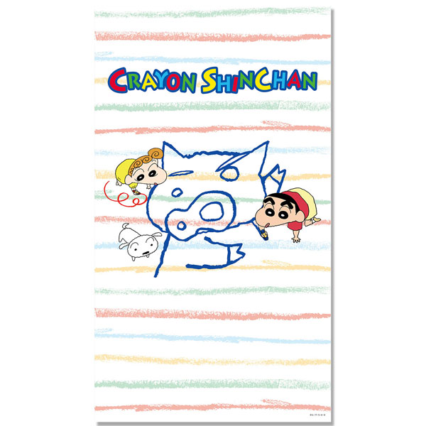 AmiAmi [Character u0026 Hobby Shop] | Crayon Shin-chan Multipurpose Wall Scroll  Split Curtain Buriburizaemon(Pre-order)