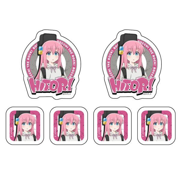 COSPA Anime "BOCCHI THE ROCK!" New Illustration Hitori Gotohi Mini Sticker Street Fashion Ver. image 1