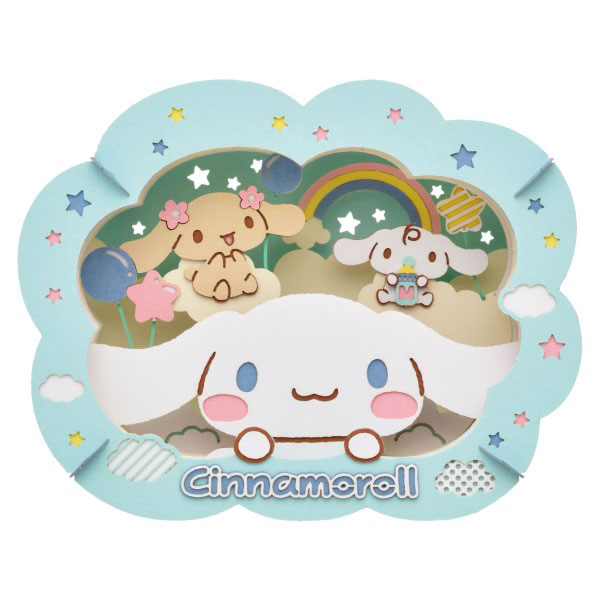 Sanrio Little Twin Stars Paper Theater - Laser Cut Paper Craft Kit For Room Decor