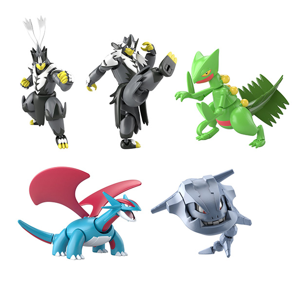 Bandai SHODO Pokemon 5 All 6Type Set image 1