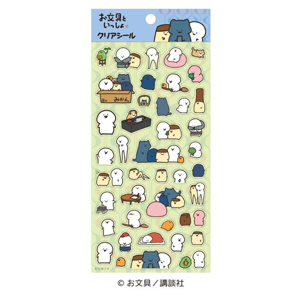 Ensky Obungu to Issho Clear Sticker (4)