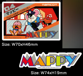 AmiAmi [Character & Hobby Shop] | BNE-004 Legendary Series Sticker Mappy /A  Set(Released)