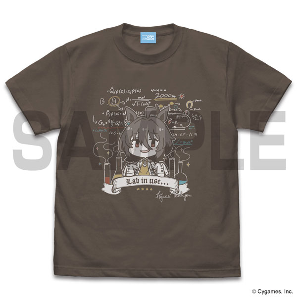 AmiAmi [Character & Hobby Shop] | Umamusume Pretty Derby Agnes Tachyon Lab  in use... T-shirt /CHARCOAL-L(Pre-order)