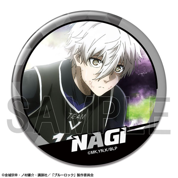 AmiAmi [Character & Hobby Shop] | Movie Bluelock -EPISODE Nagi- Tin Badge  Design 17 (Seishirou Nagi / H)(Pre-order)