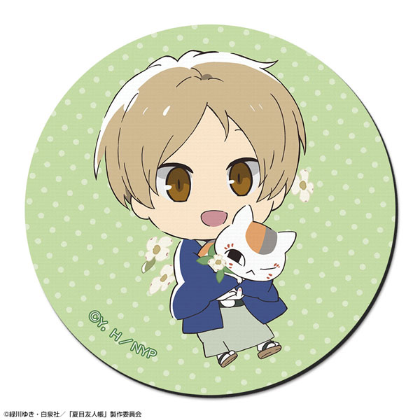 License Agent Natsume Yuujinchou Rubber Mouse Pad Ver.3 Design 01 (Takashi Natsume & Nyanko Sensei) รูปภาพ 1