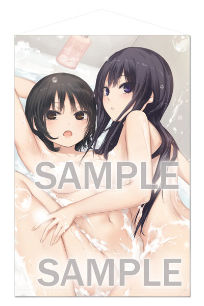 Brendream Coffee Kizoku B2 Wall Scroll BATH Roman -NAKED Two Shot-