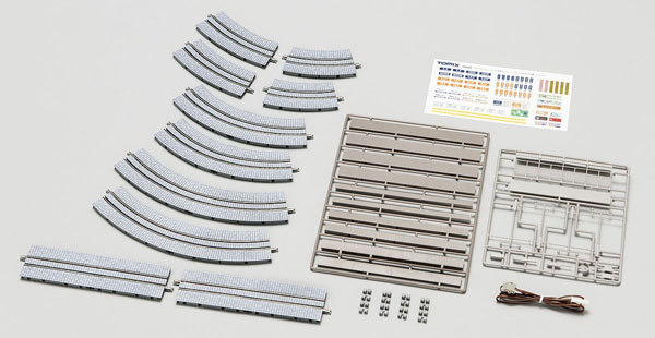 MI-☆ AmiAmi [Character & Hobby Shop] | 91084 Wide Tram Mini Rail Set