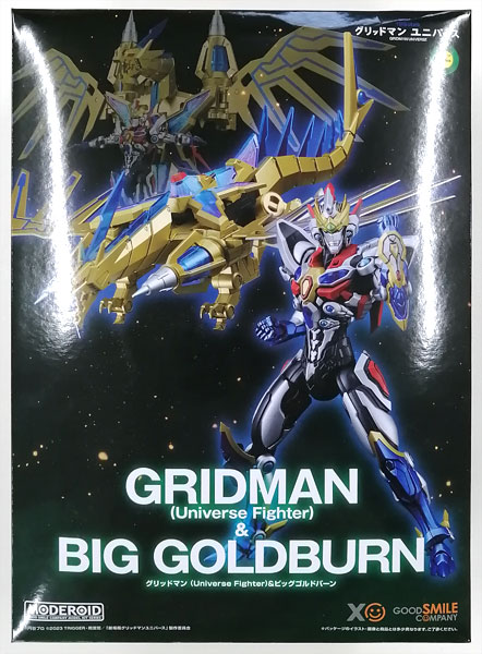 Good Smile Company MODEROID Gridman (Universe Fighter) & Big Goldburn Plastic Model (Goodsmile Online Shop, TSUBURAYA STORE ONLINE Exclusive) รูปภาพ 1