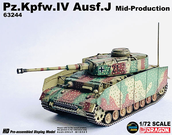 AmiAmi [Character & Hobby Shop] | 1/72 WW.II German Army Panzer IV 