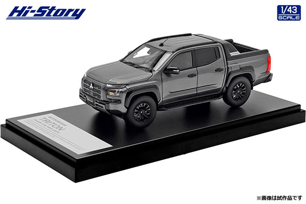 Hi-Story 1/43 Mitsubishi Triton ダブルキャブ AmiAmi [Character & Hobby Shop] | 1/43 MITSUBISHI TRITON Double