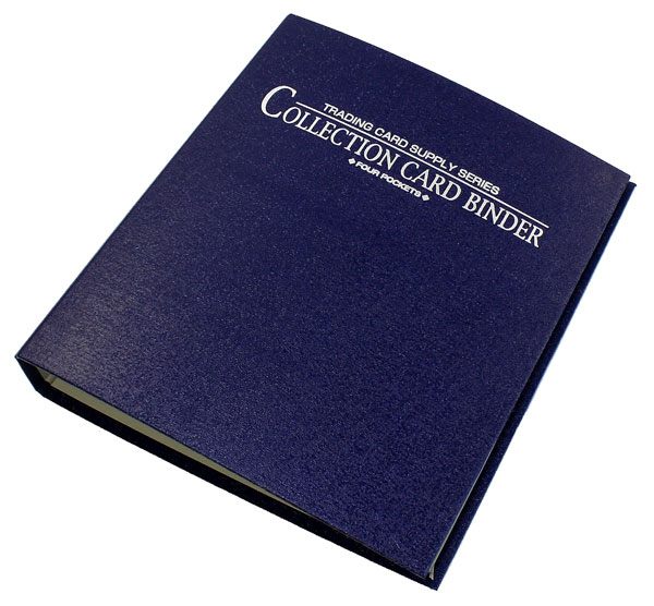 【新版】ｺﾚｸｼｮﾝｶｰﾄﾞﾊﾞｲﾝﾀﾞｰ4P ﾌﾞﾙｰ