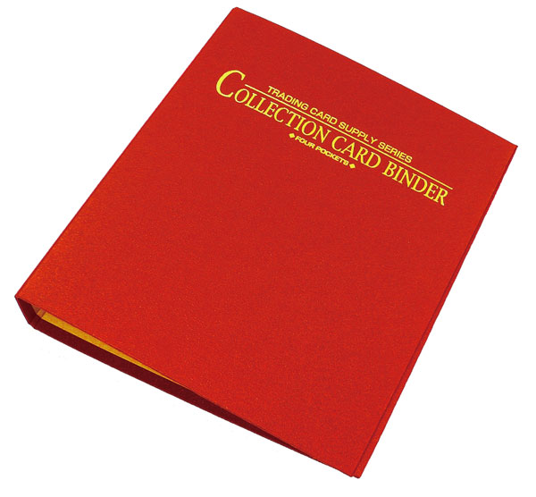 【新版】ｺﾚｸｼｮﾝｶｰﾄﾞﾊﾞｲﾝﾀﾞｰ4P ﾚｯﾄﾞ